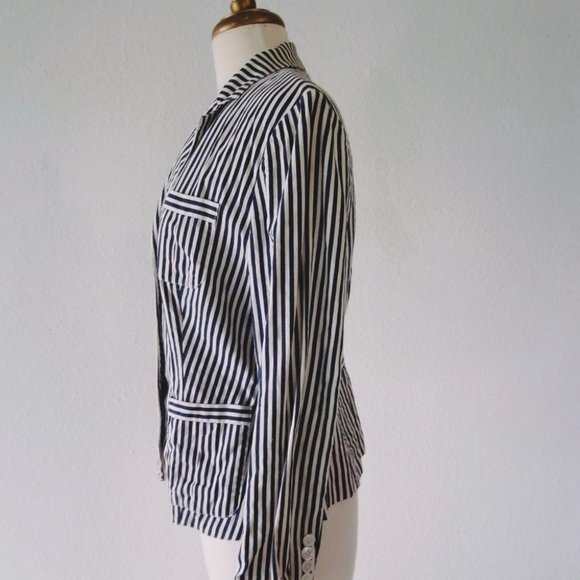 Vintage Ralph Lauren Striped Blazer - Picture 3 of 6
